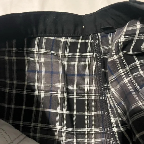 NWT Carhartt Men's Black loose fit canvas flannel lined Cargo Pants - Picture 7 of 7